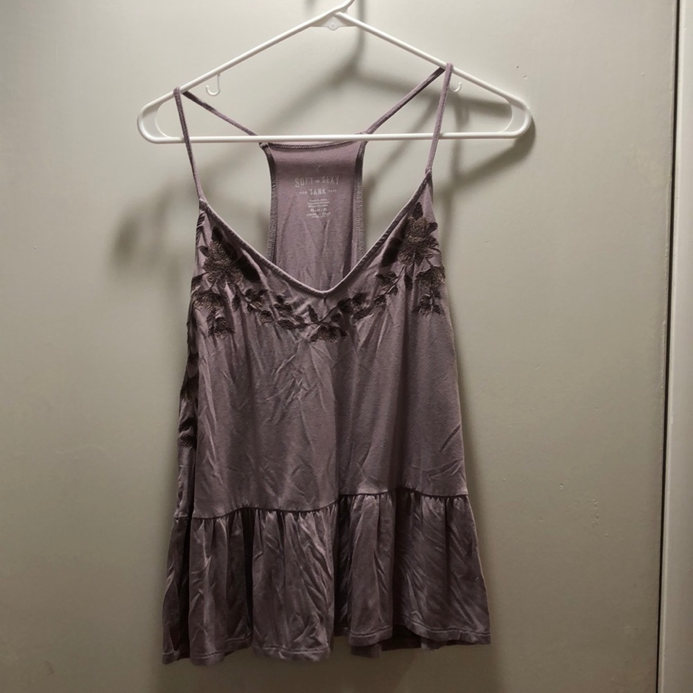 American Eagle Floral Tank